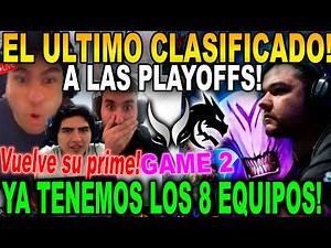 😮EL ULTIMO EQUIPO TIER 1 CLASIFICADO!😮 BENJAZ Y PAPITA Y LEO ANALIZAN EL GAME 2 T.SPIRIT VS XG!