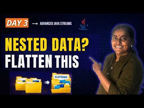 Struggling With Nested Data? Flatten It in One Line | Java Streams Day 3