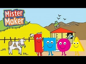 Farmyard | The Shapes Dance | Mister Maker