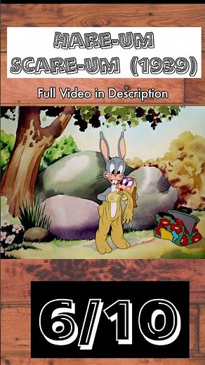 Reviewing Every Looney Tunes #253: "Hare-Um Scare-Um"