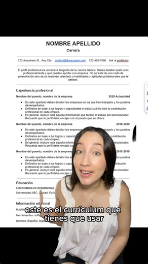 The A Career on Instagram: "Comenta “CV” y te enviamos el link por DM 📋 así puedes actualizar tu currículum y prepararte para aplicar a trabajos #currículum #trabajoremoto"