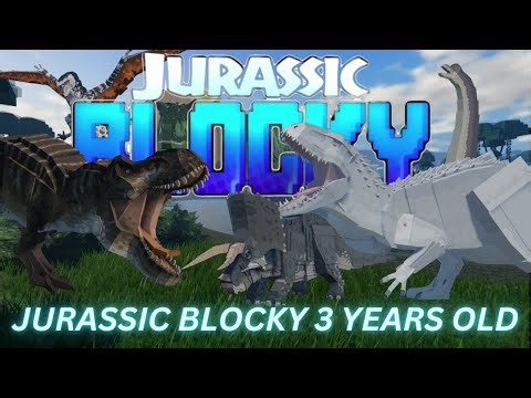 Jurassic Blocky is 3 Years Old and OG Map Returns to the Game