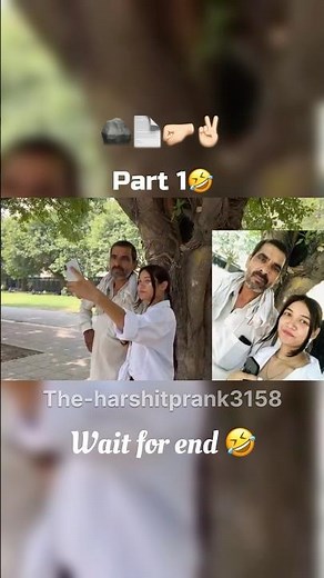 ROCK PAPER SCISSOR or DARE CHALLENGE 🤪|| part 1 #harshit #ruhi #love #shorts #romantic