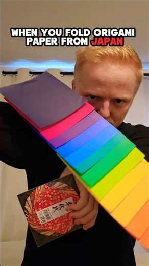 How Japanese Origami Paper Feels