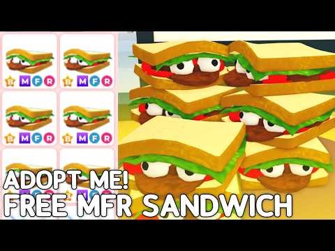 How To Get MFR SANDWICH For Free In Adopt Me!