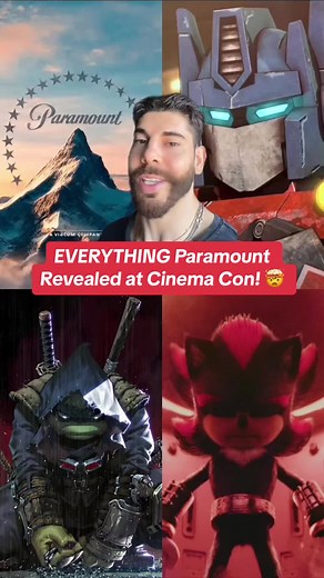 Paramount Pictures Announcements: R-Rated TMNT, Star Trek, Transformers 1 and More!