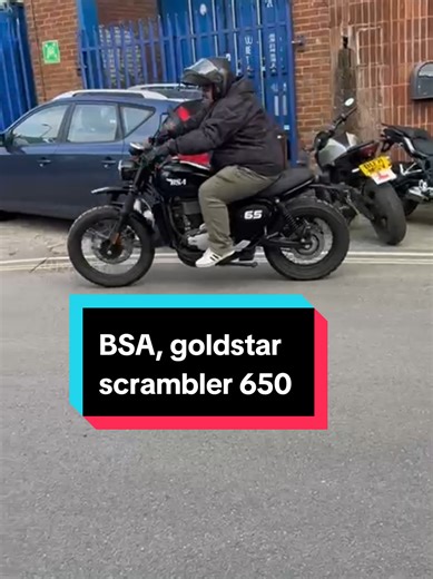 BSA goldstar 650 scrambler. #bsa