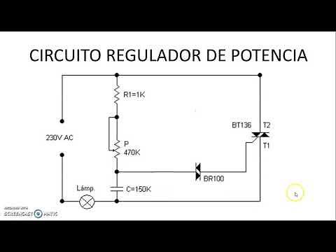 POWER REGULATOR WITH TRIAC