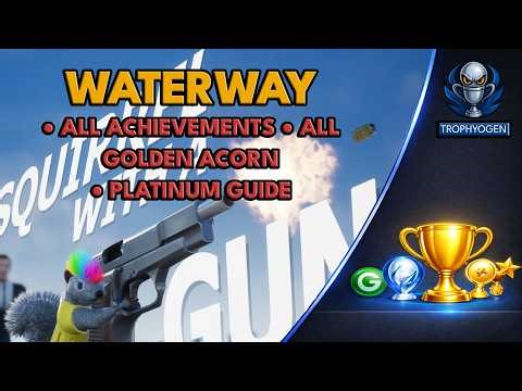 ALL GOLDEN ACORNS - WATERWAY | Squirrel with a Gun (100%)