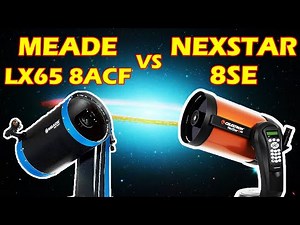 CELESTRON NEXSTAR 8 SE vs MEADE LX65 8 ACF