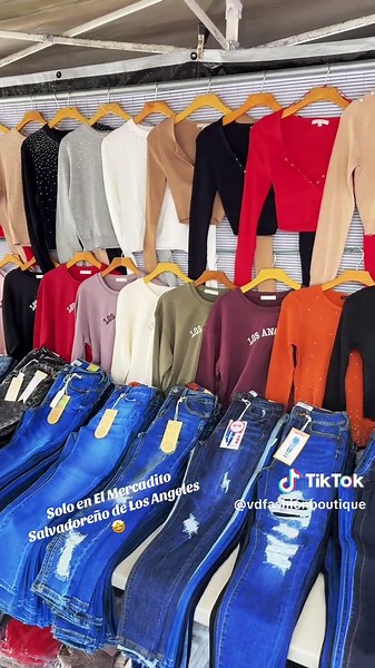 Muchos nuevos estilos de temporada a excelente precio🤩♥️ 1101 S. Vermont Ave, Los Angeles, CA. 90006 #losangeles #teamwork #fyp #mercaditosalvadoreño #viral