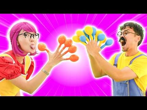 Kids Dance & ABC Song with Balloons 🎈 | Colorful Nursery Rhymes & Kids Songs | Hokie Pokie