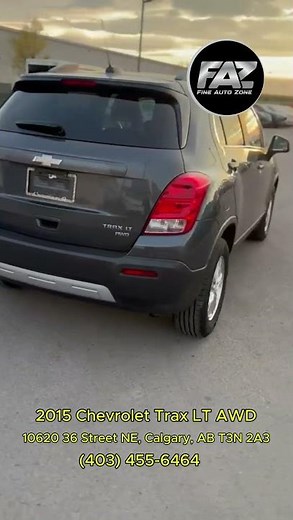 2015 Chevrolet Trax LT for Sale in Calgary | Affordable Compact SUV