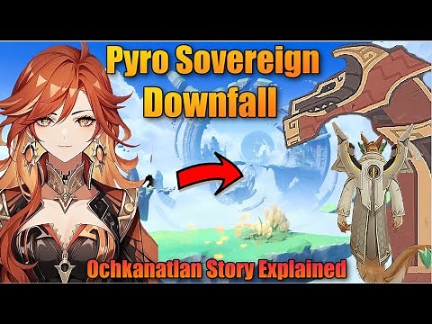 History Of The Pyro Sovereign & Natlan Dragons, Ochkanatlan Lore Explained - Genshin Impact 5.3