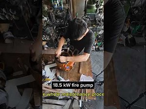 18.5kW Fire Pump Motor Repair | Step-by-Step Full Process Explained