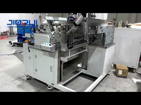 Automatic mesh ends hooking and pressing machine