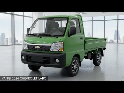 The New 2026 Chevrolet Labo Surprises the World! The Cheapest and Most Useful Mini Pickup