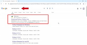 How to download and Install Python in Windows 10