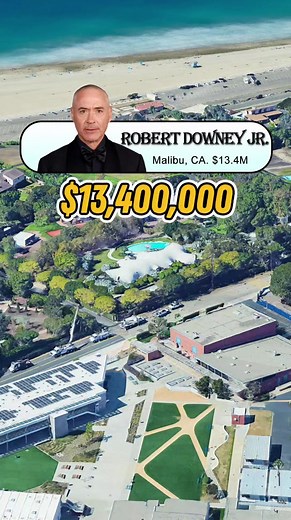 98K views · 662 reactions | Robert Downey Jr.’s mansion in Malibu,is worth $13.4 million #robertdowneyjr #ironman #mansion #celebrityhouse #Home #house #malibu Celebrity House | celebrity.house01 | Facebook