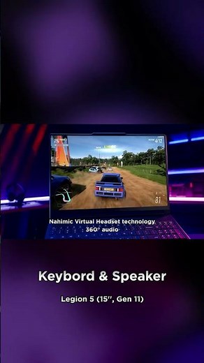Legion 5 Gen 11: TrueStrike Keyboard and 360 Audio Showcase