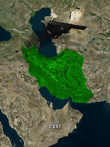 À quel point l’avion le plus cher d’Amérique est-il puissant ? #géographie #USA #carte #iran