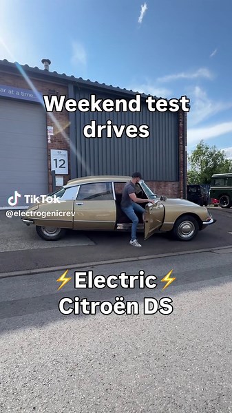 Electric Citroën DS Road Testing and Upcoming Kits