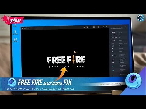 Gameloop Emulator Free Fire Black Screen Problem Fix