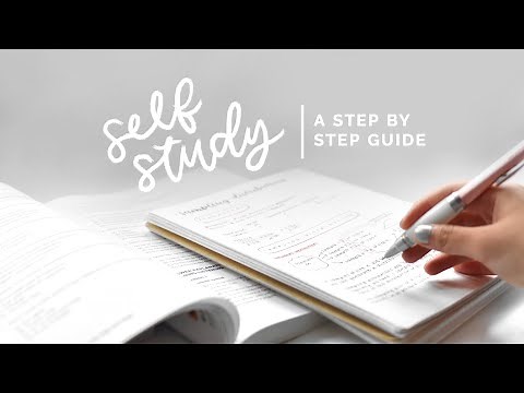 how to self study 📚 a step by step guide