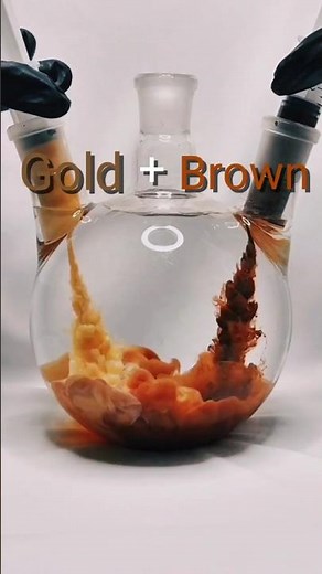 Golden & Brown Color Mix ✨🤎 | Satisfying Color Magic