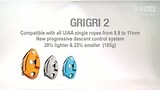 GRIGRI-2 Belay device with assisted braking