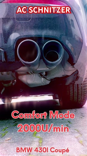 AC Schnitzer Endschalldämpfer 4x90 mm Sound Exhaust BMW 430i M Sport Coupe #shorts #shortvideo #car