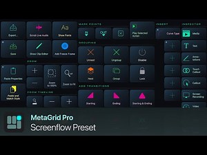 MetaGrid Pro: Screenflow Preset