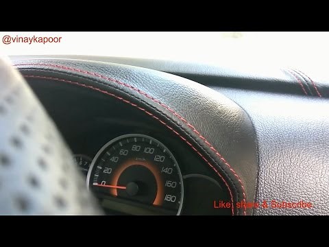 The Art of leather wrapping a car's dashboard | custom interior | by vinay kapoor