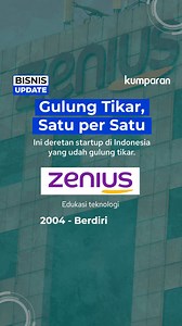 Startup atau perusahaan rintisan di Indonesia banyak yang berguguran. Perusahaan-perusahaan ini dihantam berbagai badai permasalahan. Padahal, ada di antara yang sudah berstatus unicorn, ada juga yang sampai mendapat pendanaan ratusan miliar rupiah. Siapa saja mereka? Ini deretan startup di Indonesia yang sudah gulung tikar. Catatan: Konten telah mengalami perubahan. Soal Pahamify yang masih beroperasi, pada tahun 2022 sempat membuat heboh karena mengumumkan "pamit" usai mem-PHK karyawannya. Pah