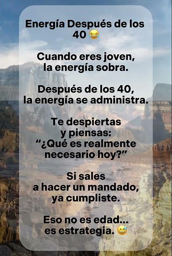 La verdad de la energía después de 40 AÑOS 😂 #adultos #comedia