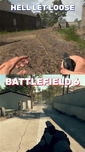 BATTLEFIELD 6 vs HELL LET LOOSE grenade comparison #battlefield6 #bf6 #comparison