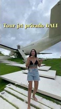 Tour by my private jet in Uluwatu, Bali 😜