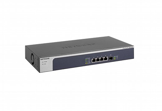 5-port, 5-speed Unmanaged Switch 10-Gigabit/Multi-Gigabit