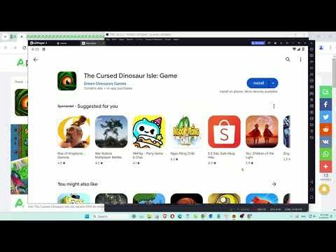 How to play The Cursed Dinosaur Isle on PC computer easy