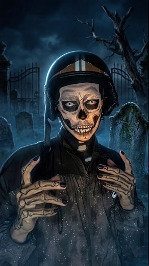Maquiagem artística de motoqueiro fantasma, caveira mexicana (Dia de los muertos) | Colornicornio
