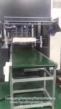 Honggang Dongxing Three station Full servo thermoforming Machine