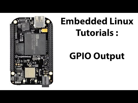 BeagleBone Black GPIO (Output) Pin Configuration