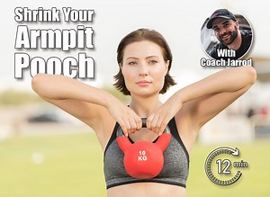 5 Standing Exercises To Shrink Your 'Armpit Pooch' For Good