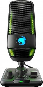 Roccat Torch - USB-Mikrofon in Studioqualität, schwarz