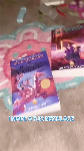 TUFF PJO POSTT!! (ikk this is different from my typical videos but whatever) #pjo #necklace #tuff