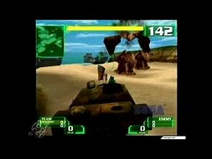 Alien Front Online Dreamcast Gameplay