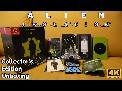 Unboxing The Alien: Isolation - The Collection Collector's Edition | Nintendo Switch | 4K