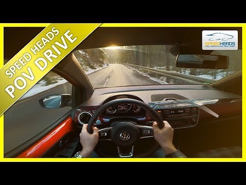 POV Drive - VW up GTI (115 PS) - Onboard Test Drive (pure driving)
