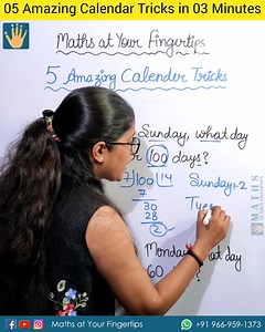 8.8K views · 81 reactions | Maths at Your Fingertips on Reels | Facebook