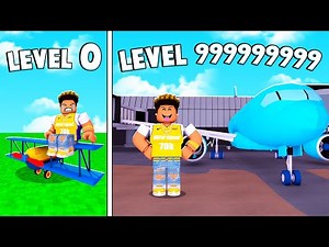 I Built A MAX Level 999,999,999 AIRPORT In Roblox Airport Tycoon!